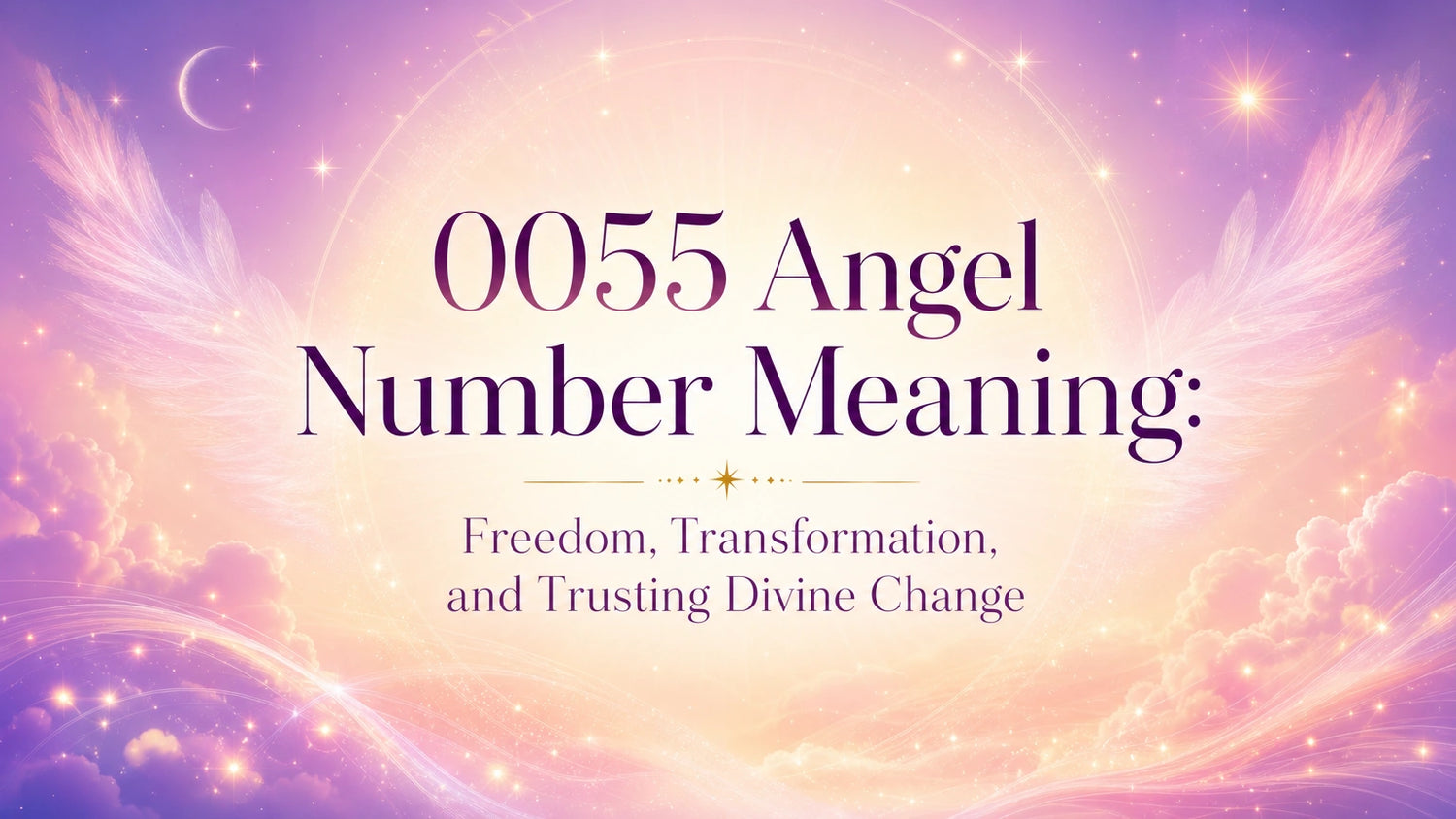 0055 Angel Number Meaning: Freedom, Transformation, and Trusting Divine Change