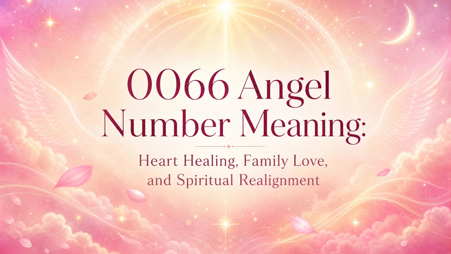 0066 Angel Number Meaning: Heart Healing, Family Love, and Spiritual Realignment