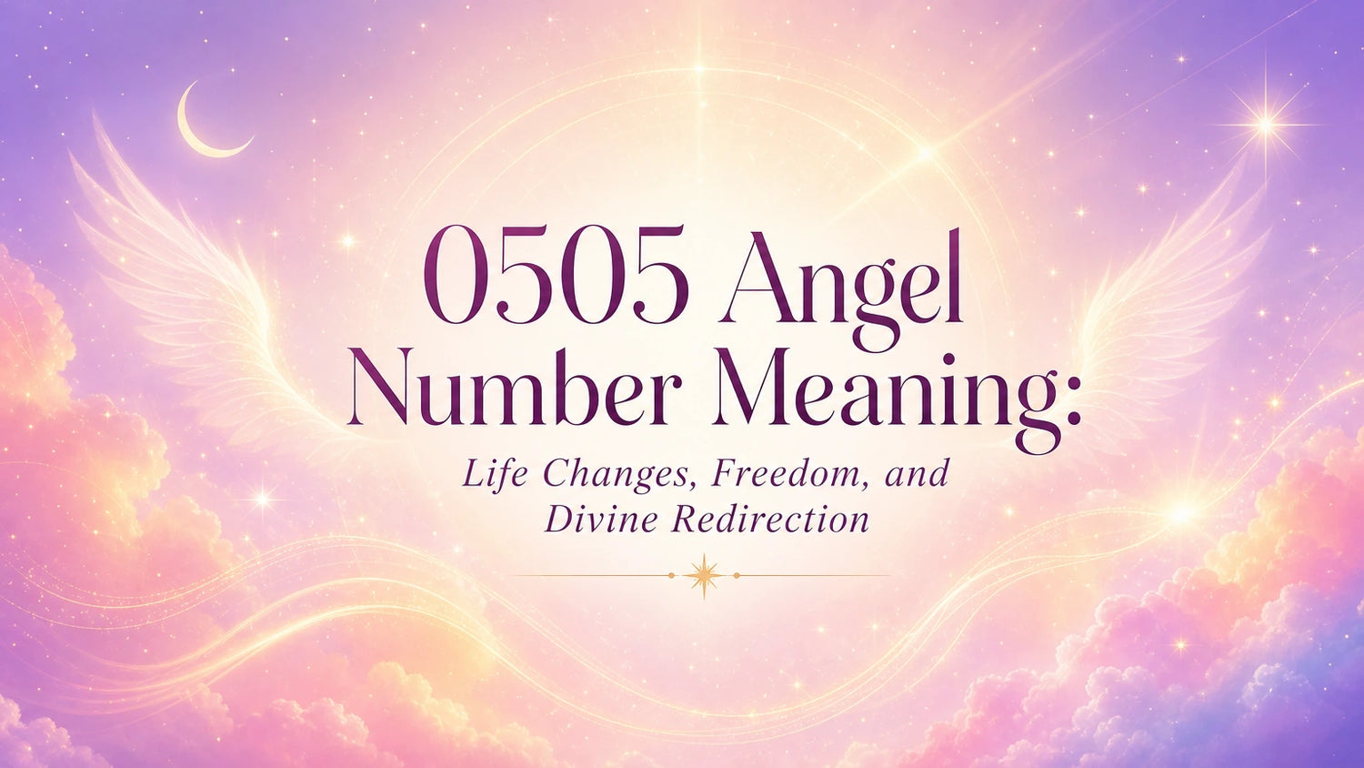 0505 Angel Number Meaning: Life Changes, Freedom, and Divine Redirection