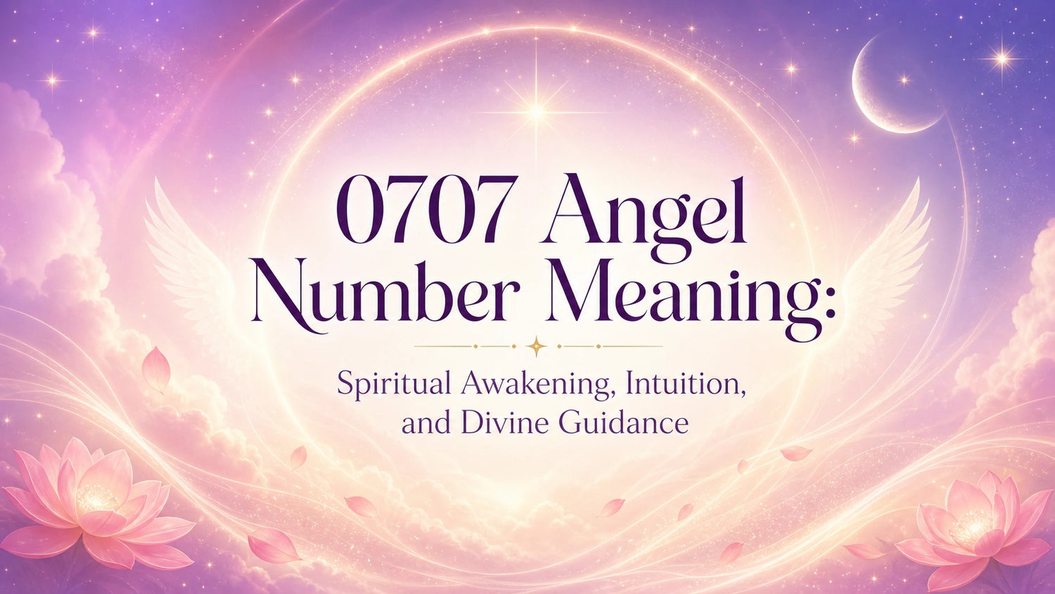 0707 Angel Number Meaning: Spiritual Awakening, Intuition, and Divine Guidance
