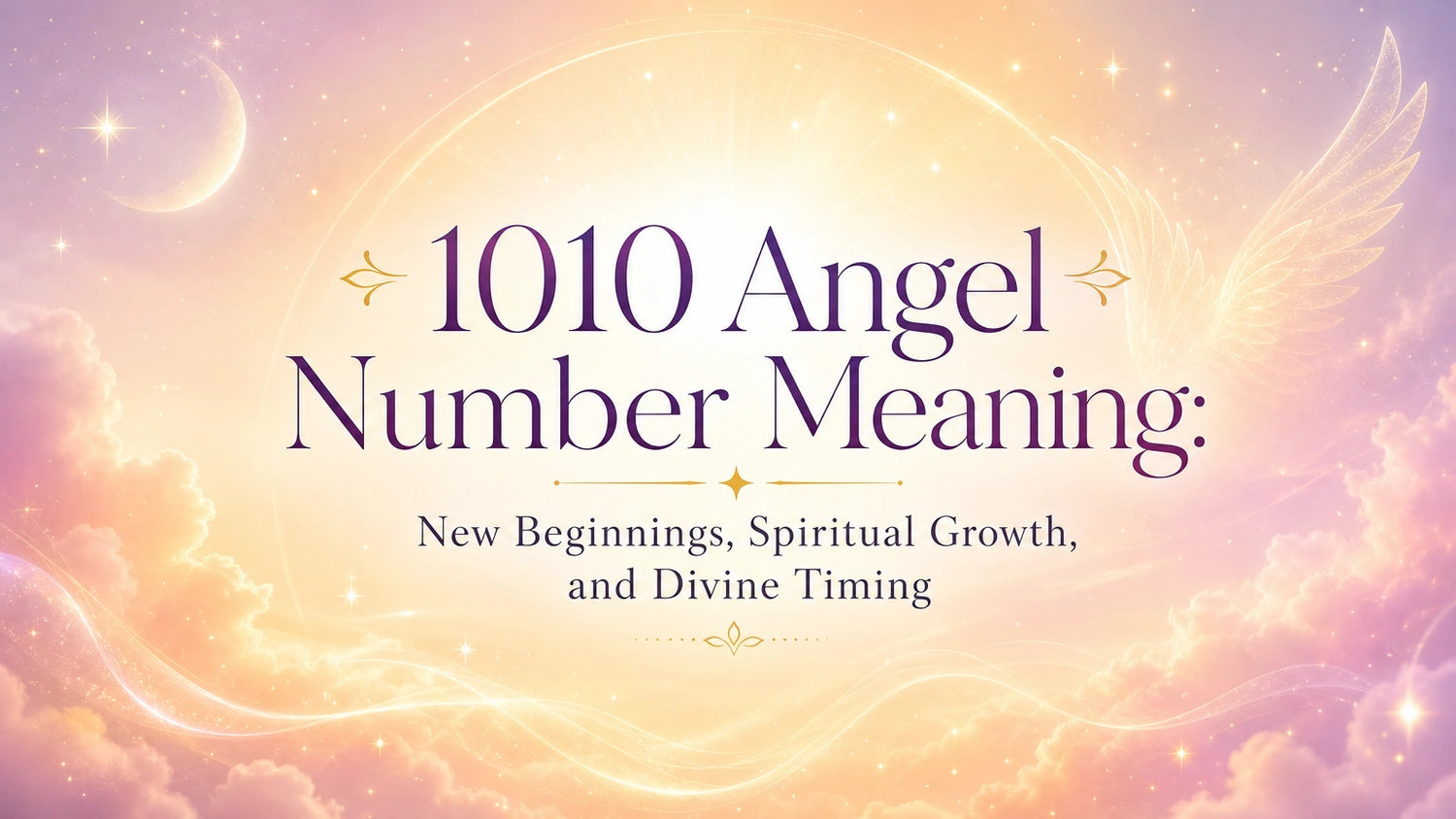 1010 Angel Number Meaning: New Beginnings, Spiritual Growth, and Divine Timing