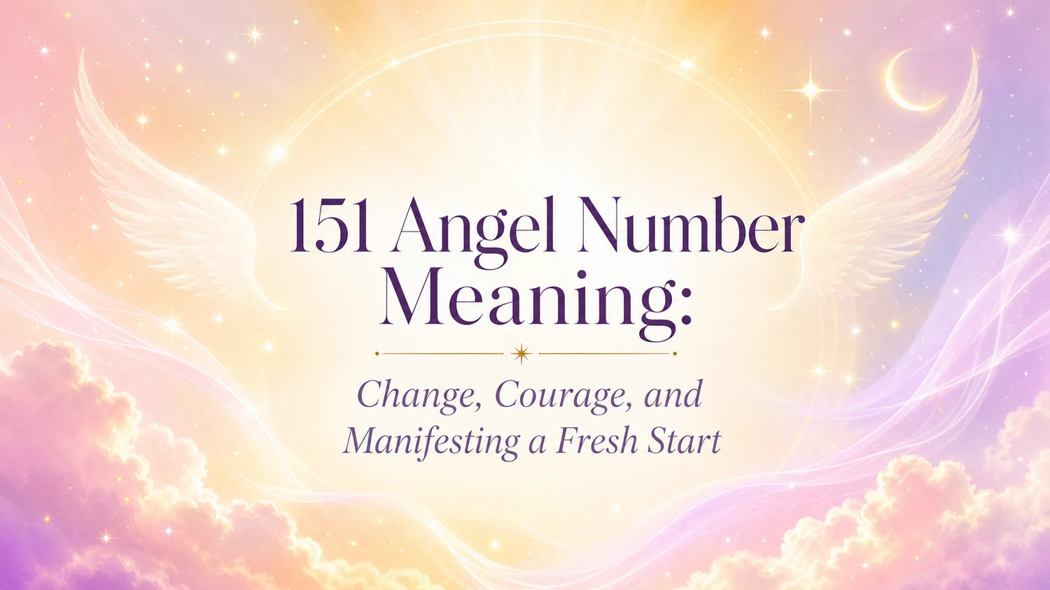 151 Angel Number Meaning: Change, Courage, and Manifesting a Fresh Start