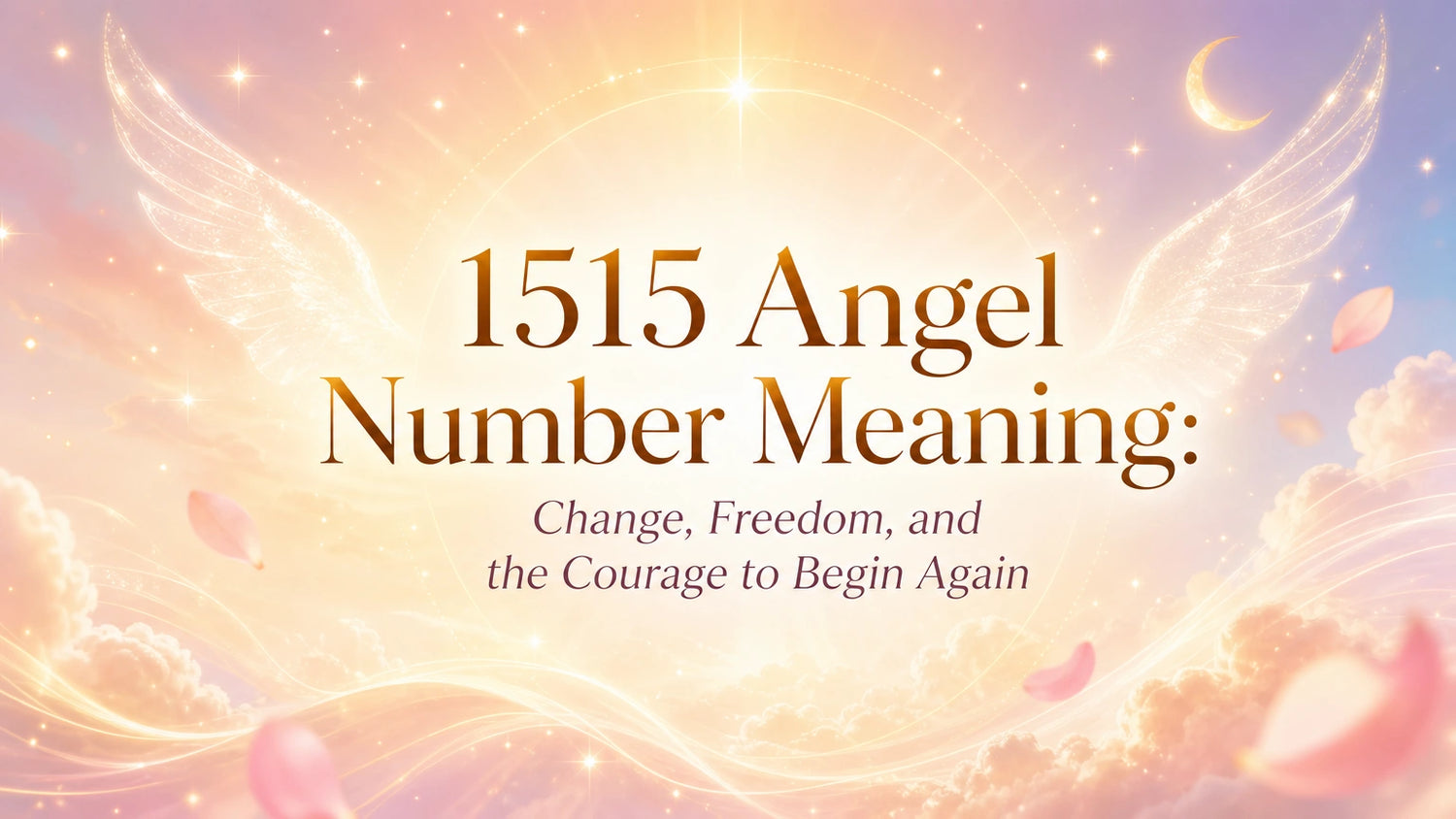 1515 Angel Number Meaning: Change, Freedom, and the Courage to Begin Again