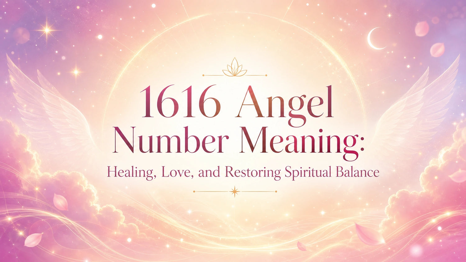 1616 Angel Number Meaning: Healing, Love, and Restoring Spiritual Balance