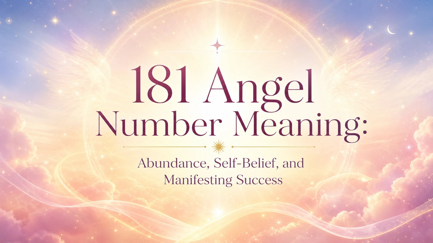 181 Angel Number Meaning: Abundance, Self-Belief, and Manifesting Success