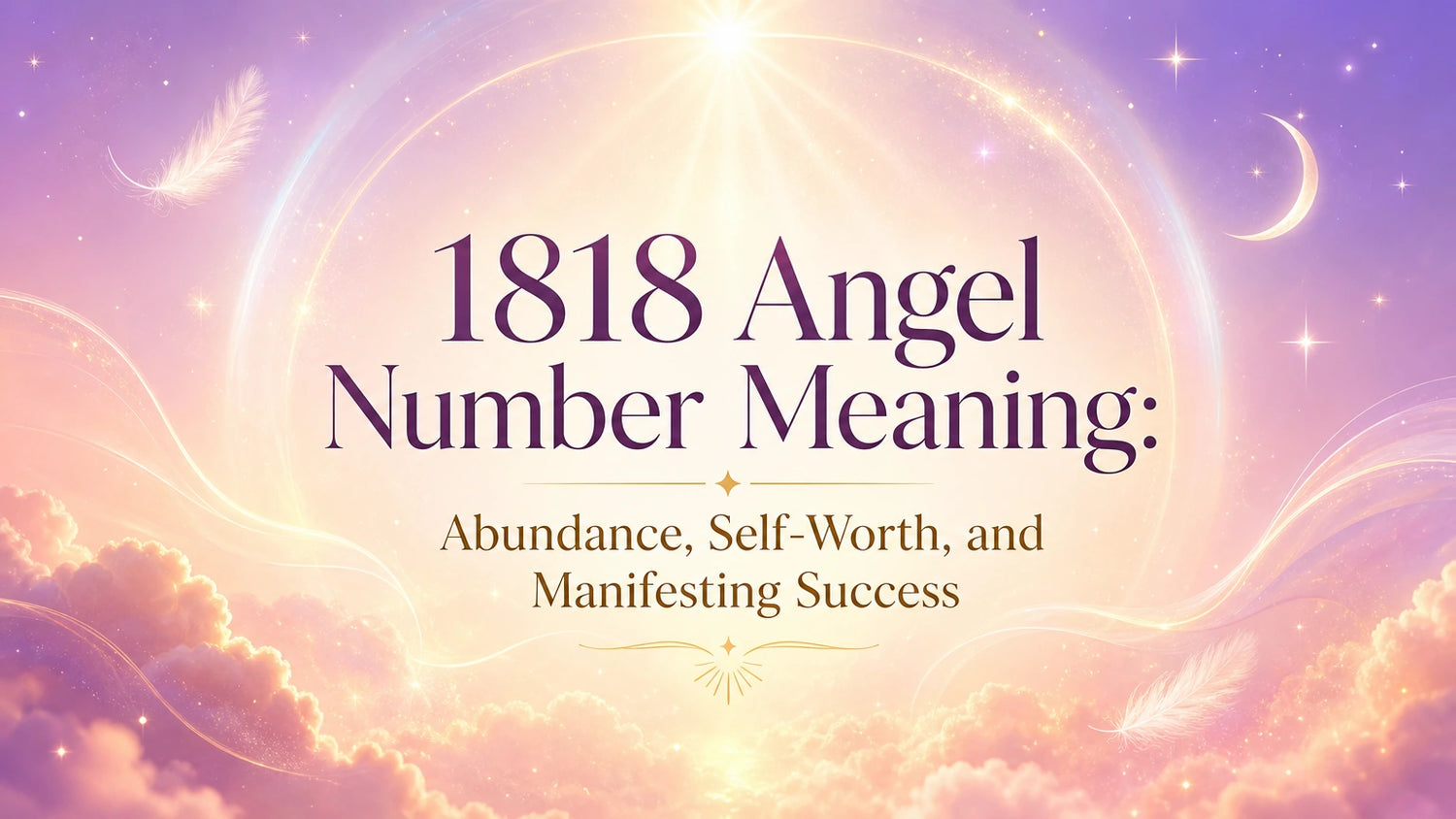 1818 Angel Number Meaning: Abundance, Self-Worth, and Manifesting Success