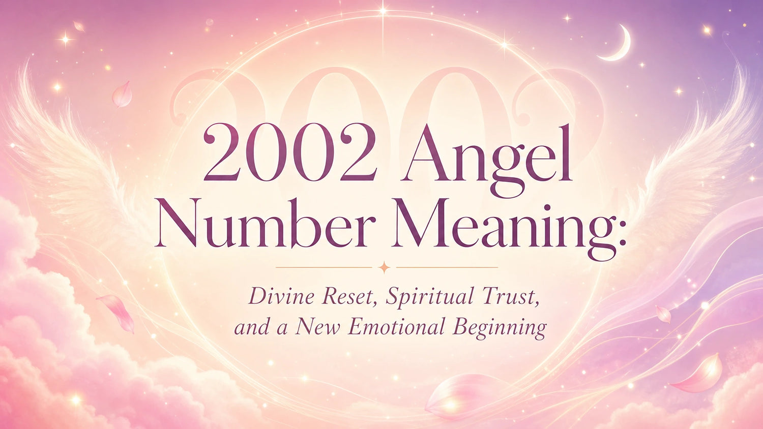 2002 Angel Number Meaning: Divine Reset, Spiritual Trust, and a New Emotional Beginning