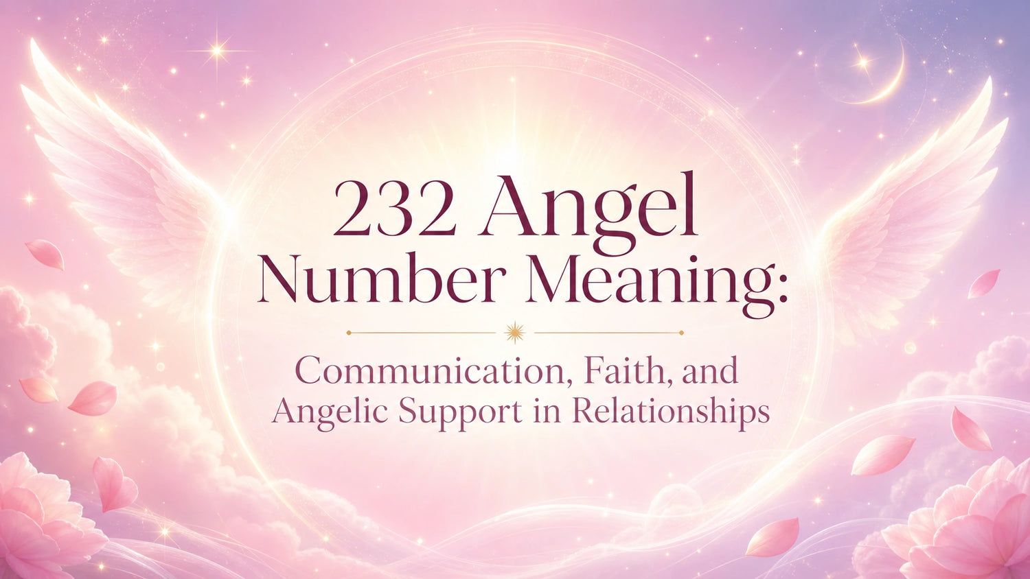232 Angel Number Meaning: Communication, Faith, and Angelic Support in Relationships