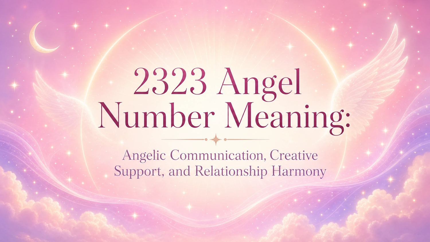2323 Angel Number Meaning: Angelic Communication, Creative Support, and Relationship Harmony