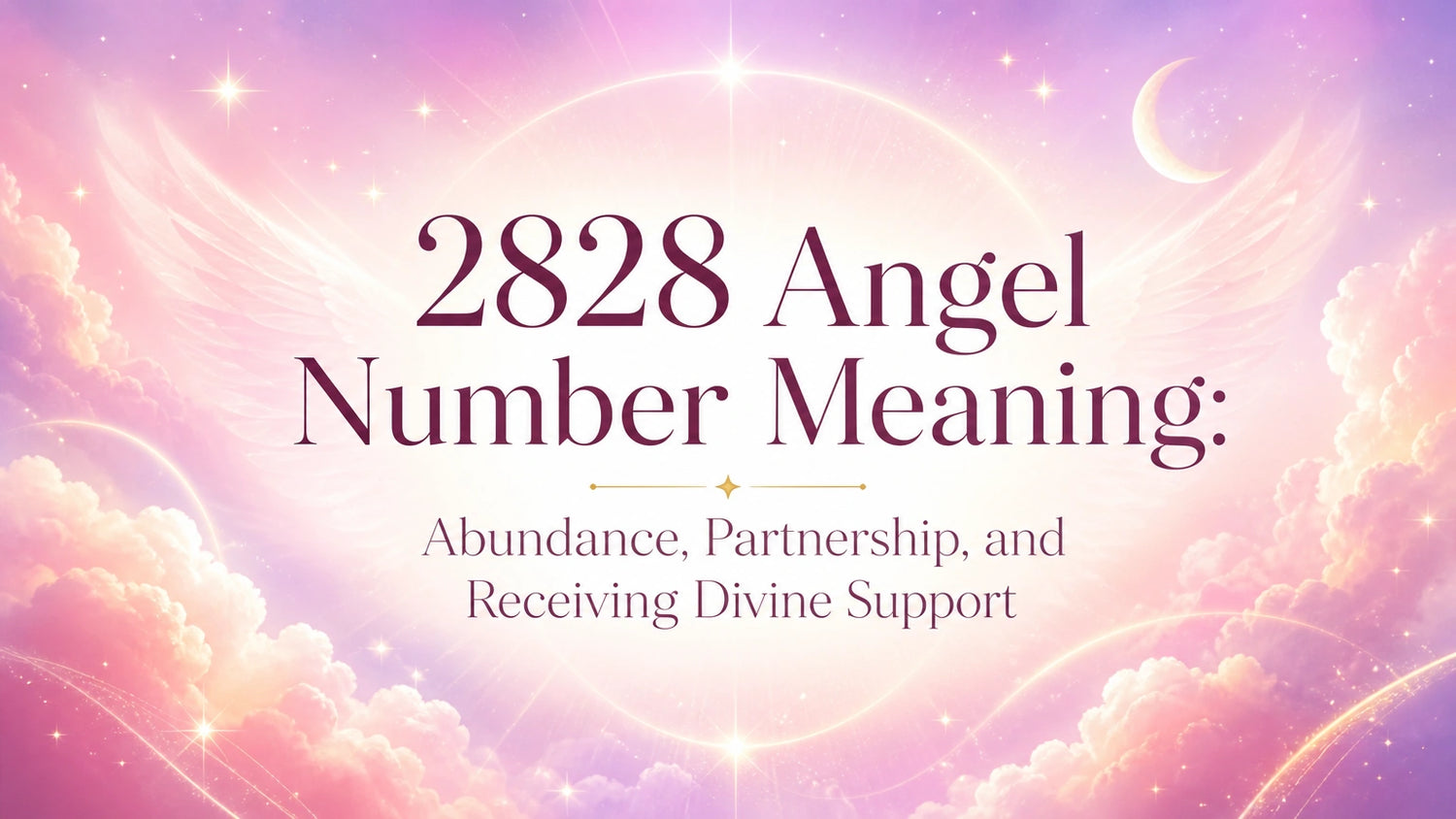 2828 Angel Number Meaning: Abundance, Partnership, and Receiving Divine Support
