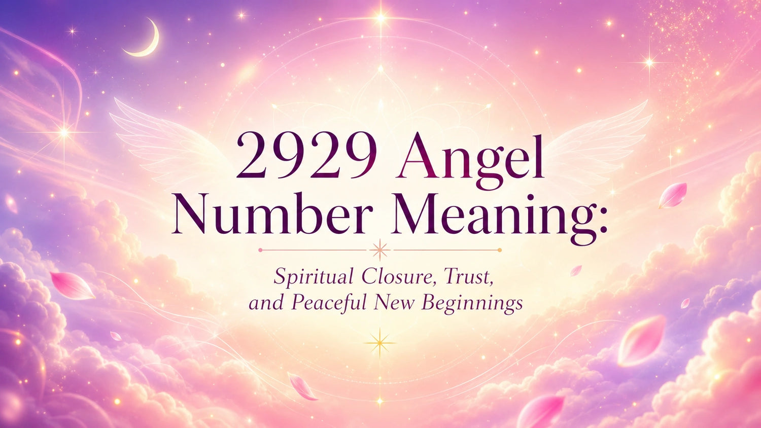 2929 Angel Number Meaning: Spiritual Closure, Trust, and Peaceful New Beginnings