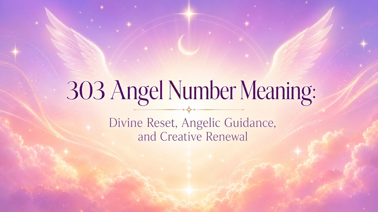 303 Angel Number Meaning: Divine Reset, Angelic Guidance, and Creative Renewal