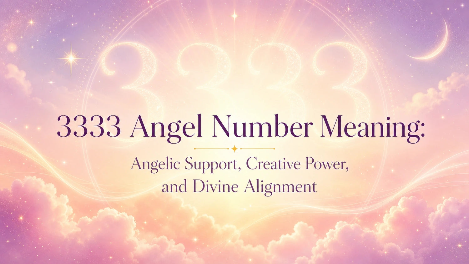 3333 Angel Number Meaning: Angelic Support, Creative Power, and Divine Alignment