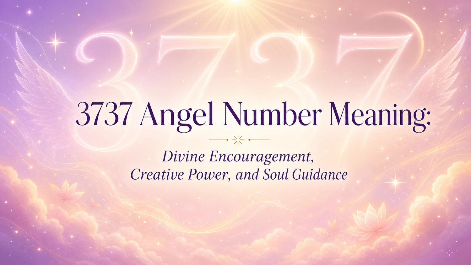 3737 Angel Number Meaning: Divine Encouragement, Creative Power, and Soul Guidance