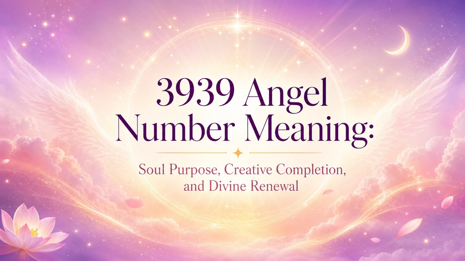 3939 Angel Number Meaning: Soul Purpose, Creative Completion, and Divine Renewal
