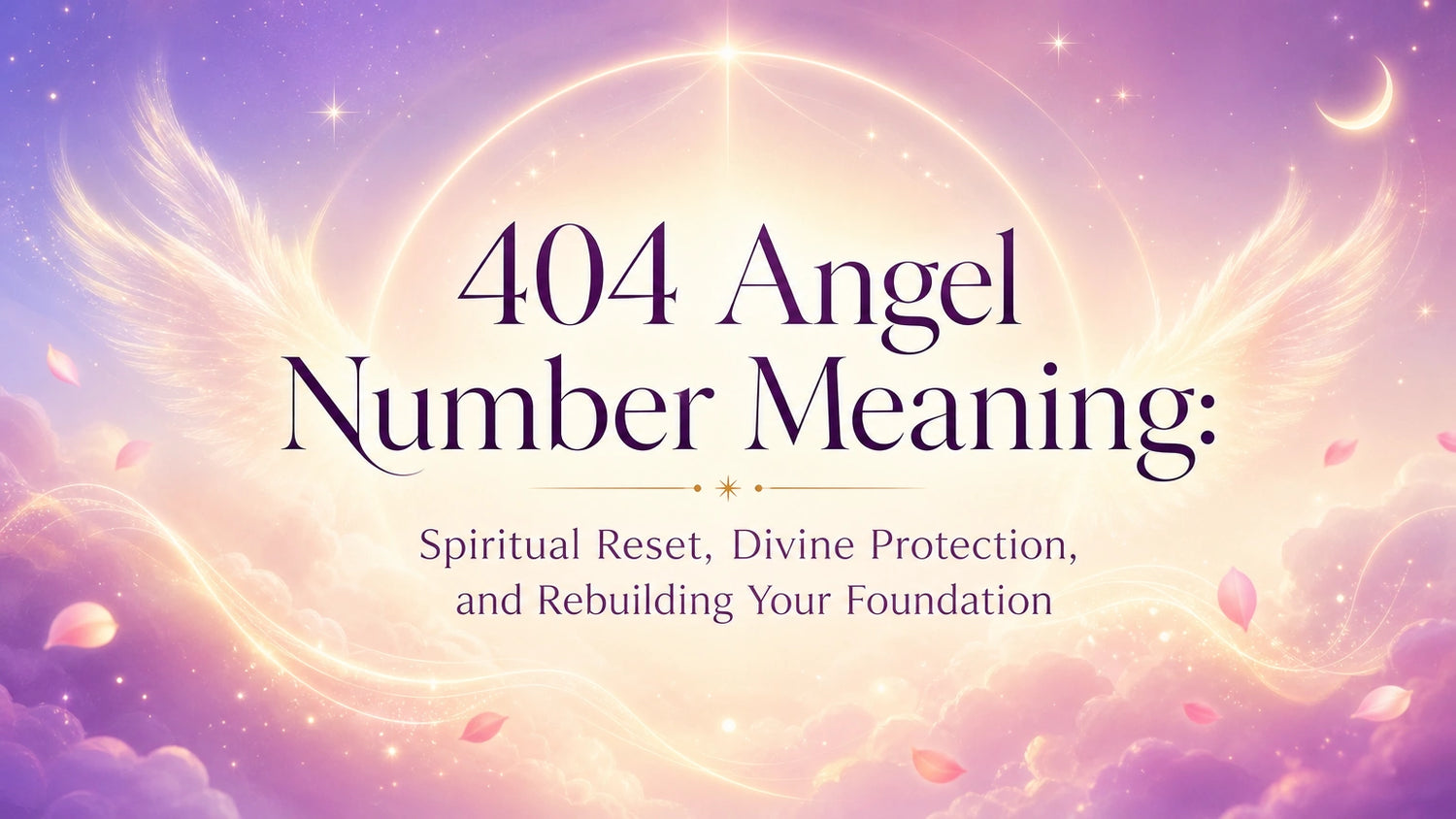 404 Angel Number Meaning: Spiritual Reset, Divine Protection, and Rebuilding Your Foundation