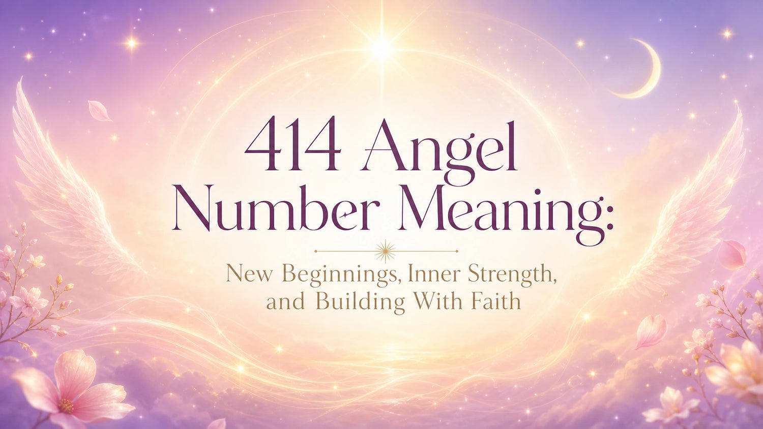 414 Angel Number Meaning: New Beginnings, Inner Strength, and Building With Faith
