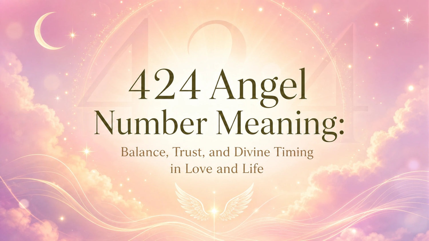 424 Angel Number Meaning: Balance, Trust, and Divine Timing in Love and Life