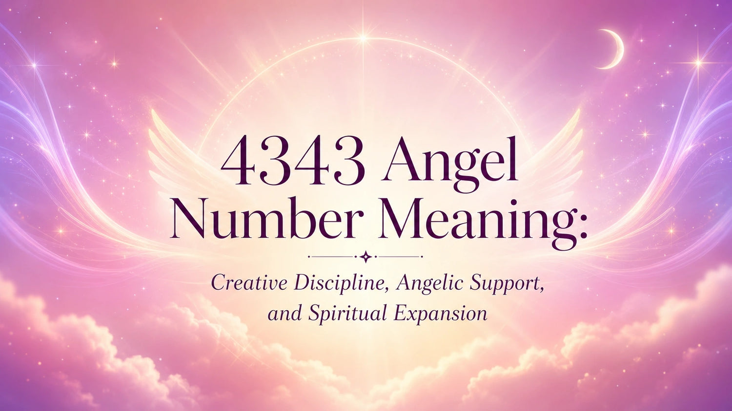 4343 Angel Number Meaning: Creative Discipline, Angelic Support, and Spiritual Expansion