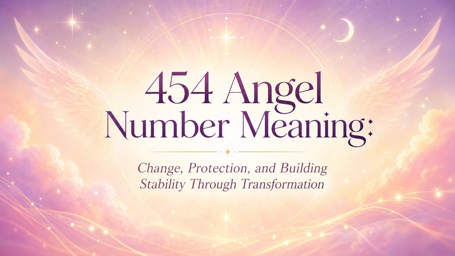 454 Angel Number Meaning: Change, Protection, and Building Stability Through Transformation