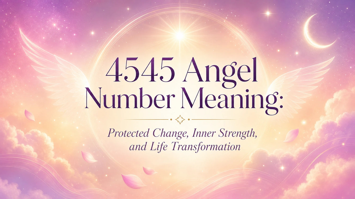 4545 Angel Number Meaning: Protected Change, Inner Strength, and Life Transformation