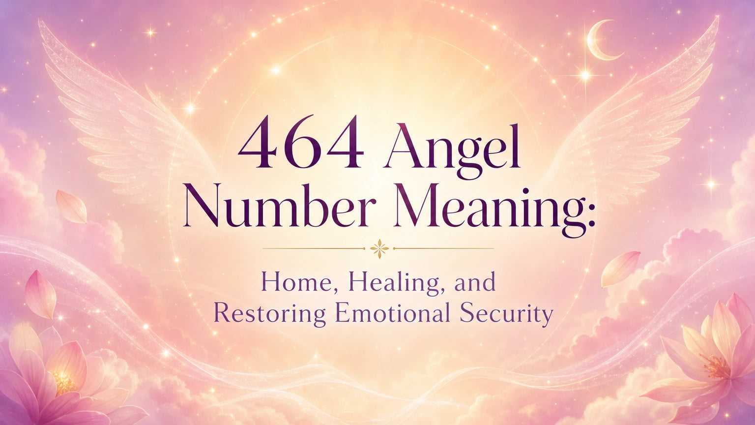 464 Angel Number Meaning: Home, Healing & Security – VITA & ZAIDA