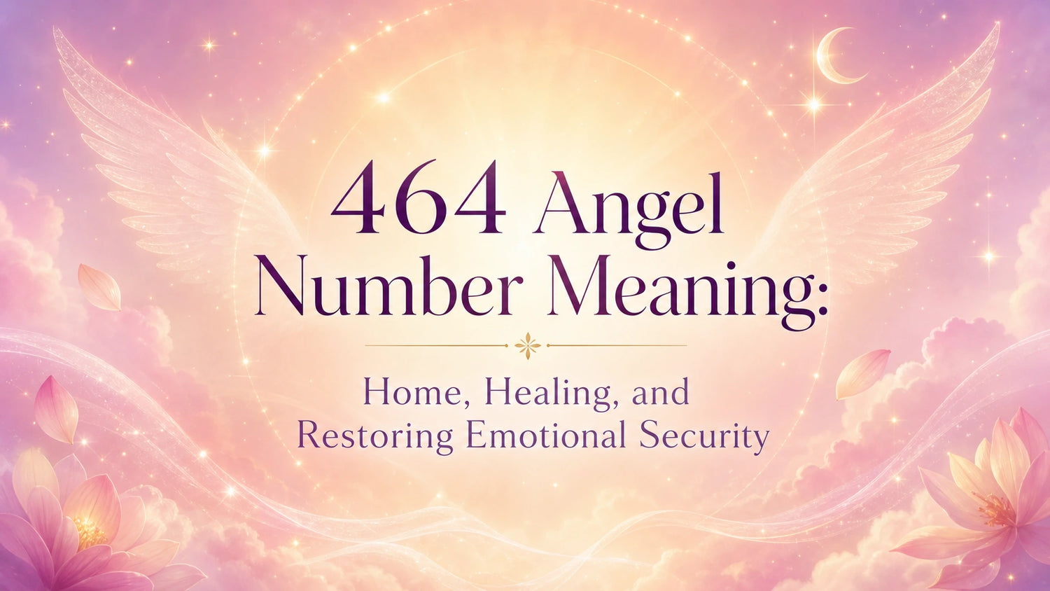 464 Angel Number Meaning: Home, Healing, and Restoring Emotional Security