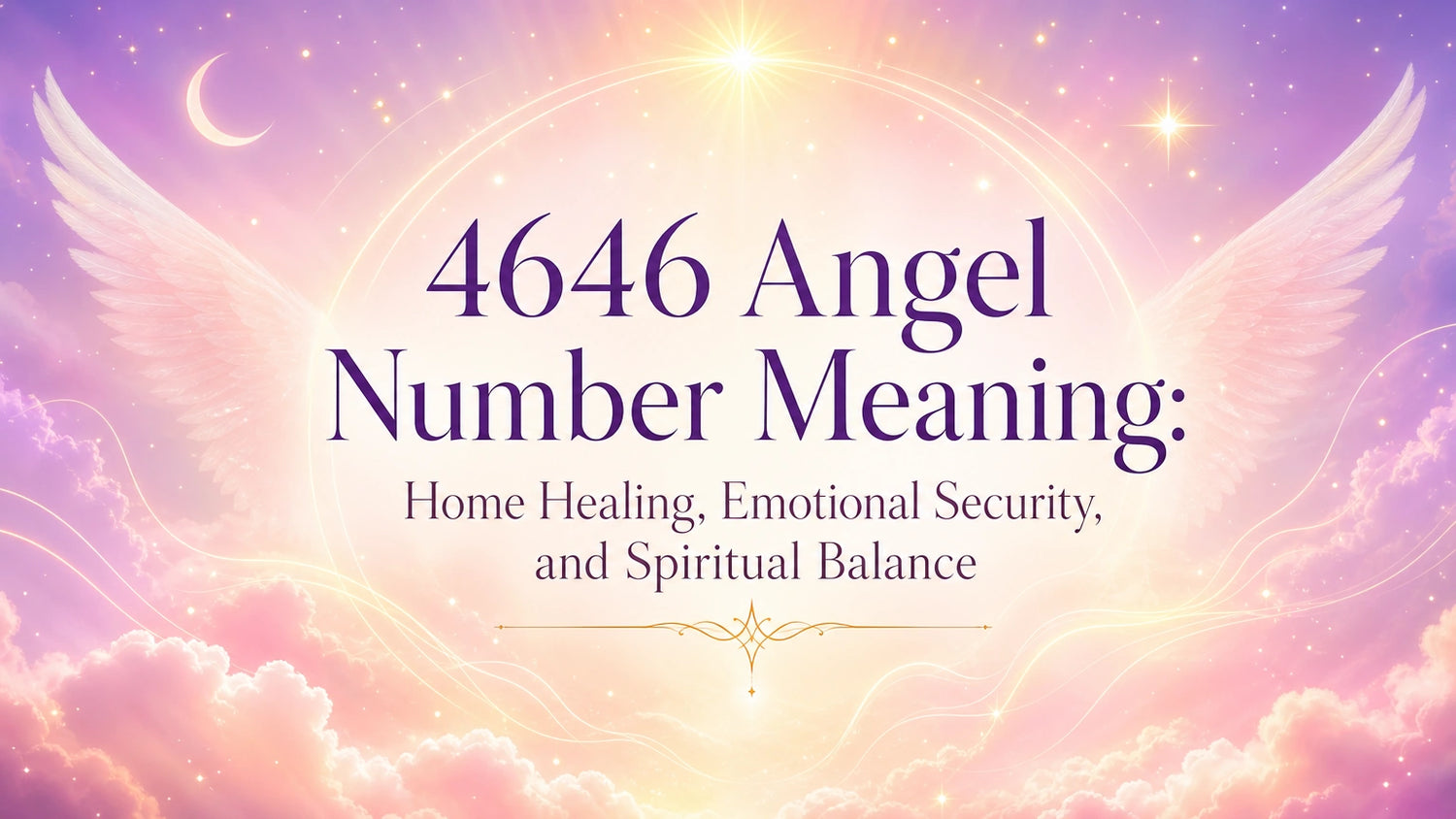 4646 Angel Number Meaning: Home Healing, Emotional Security, and Spiritual Balance
