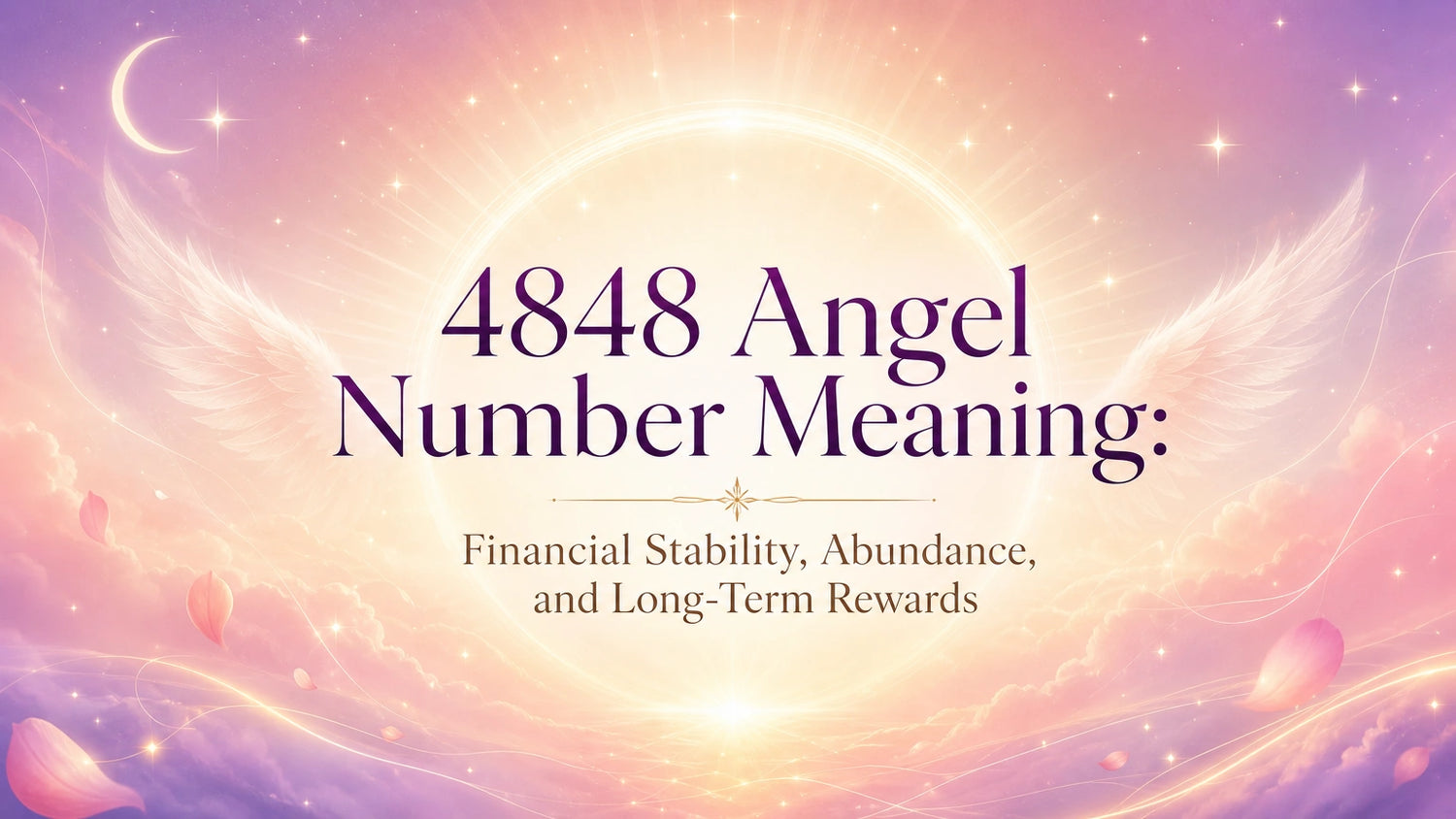 4848 Angel Number Meaning: Financial Stability, Abundance, and Long-Term Rewards