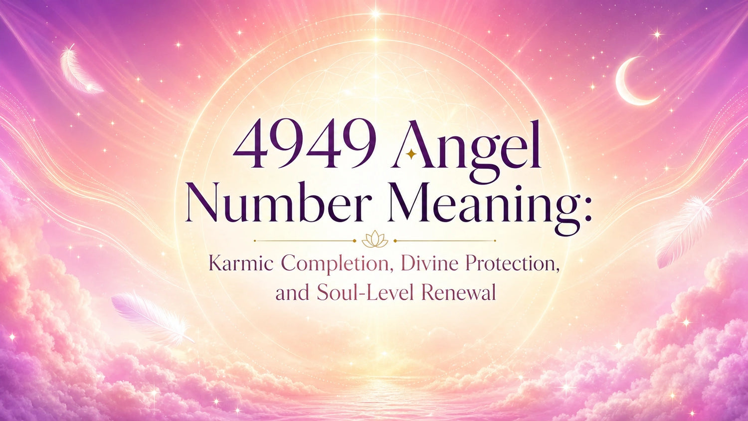4949 Angel Number Meaning: Karmic Completion, Divine Protection, and Soul-Level Renewal