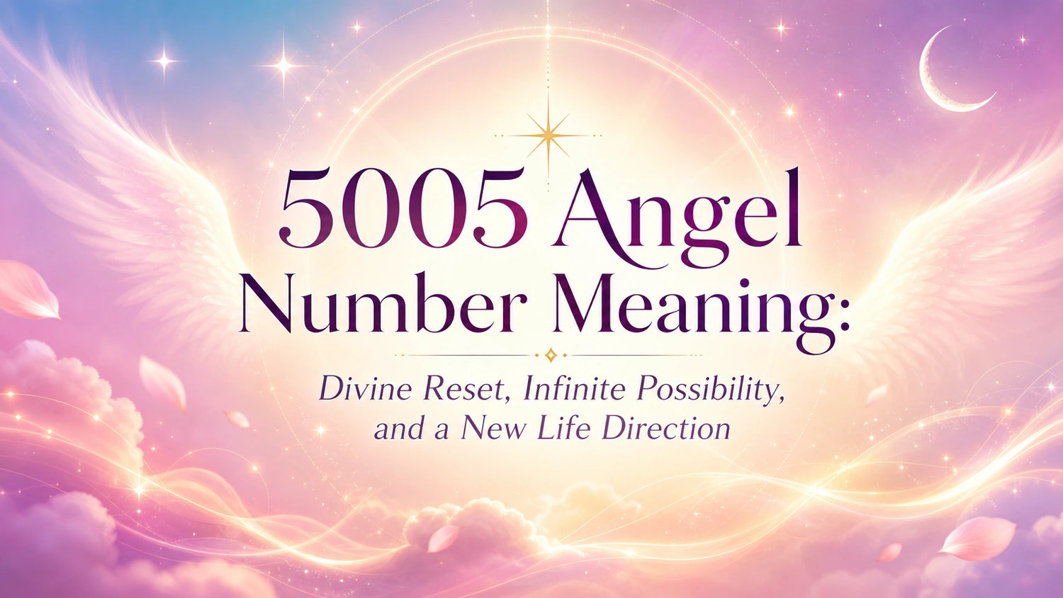 5005 Angel Number Meaning: Divine Reset, Infinite Possibility, and a New Life Direction