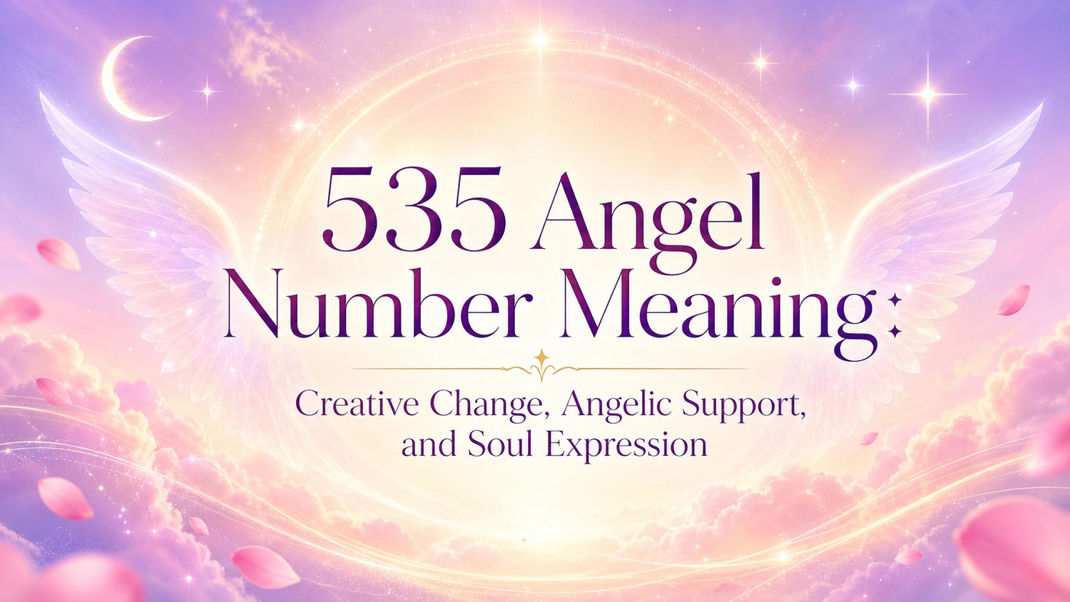 535 Angel Number Meaning: Creative Change, Angelic Support, and Soul Expression