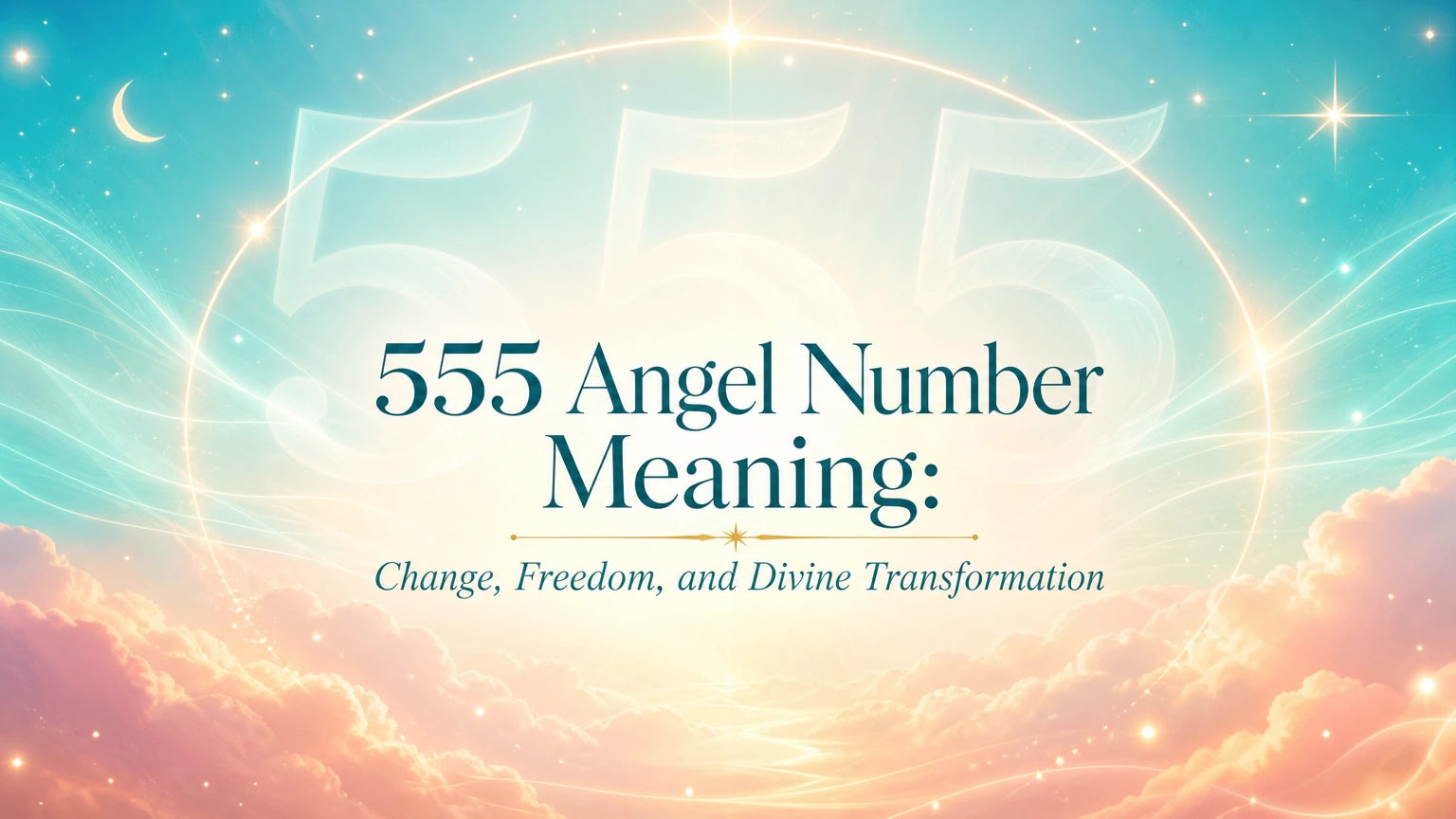 555 Angel Number Meaning: Change, Freedom, Love & New Direction – VITA ...
