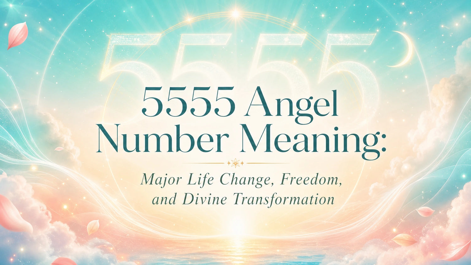 5555 Angel Number Meaning: Major Life Change, Freedom, and Divine Transformation