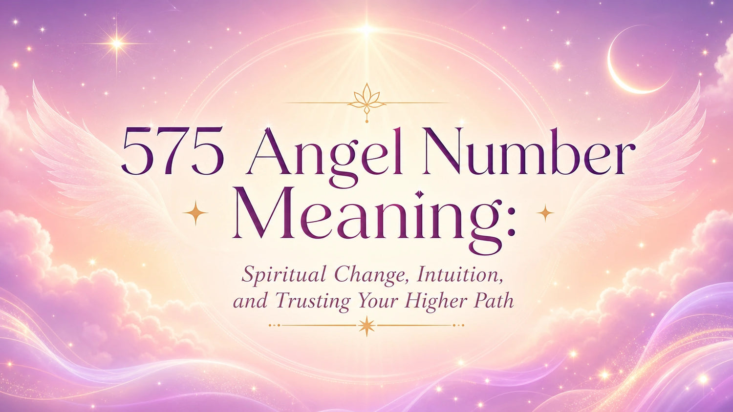 575 Angel Number Meaning: Spiritual Change, Intuition, and Trusting Your Higher Path