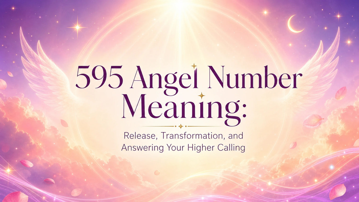 595 Angel Number Meaning: Release, Transformation, and Answering Your Higher Calling