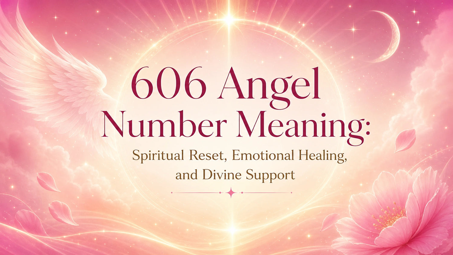 606 Angel Number Meaning: Spiritual Reset, Emotional Healing, and Divine Support