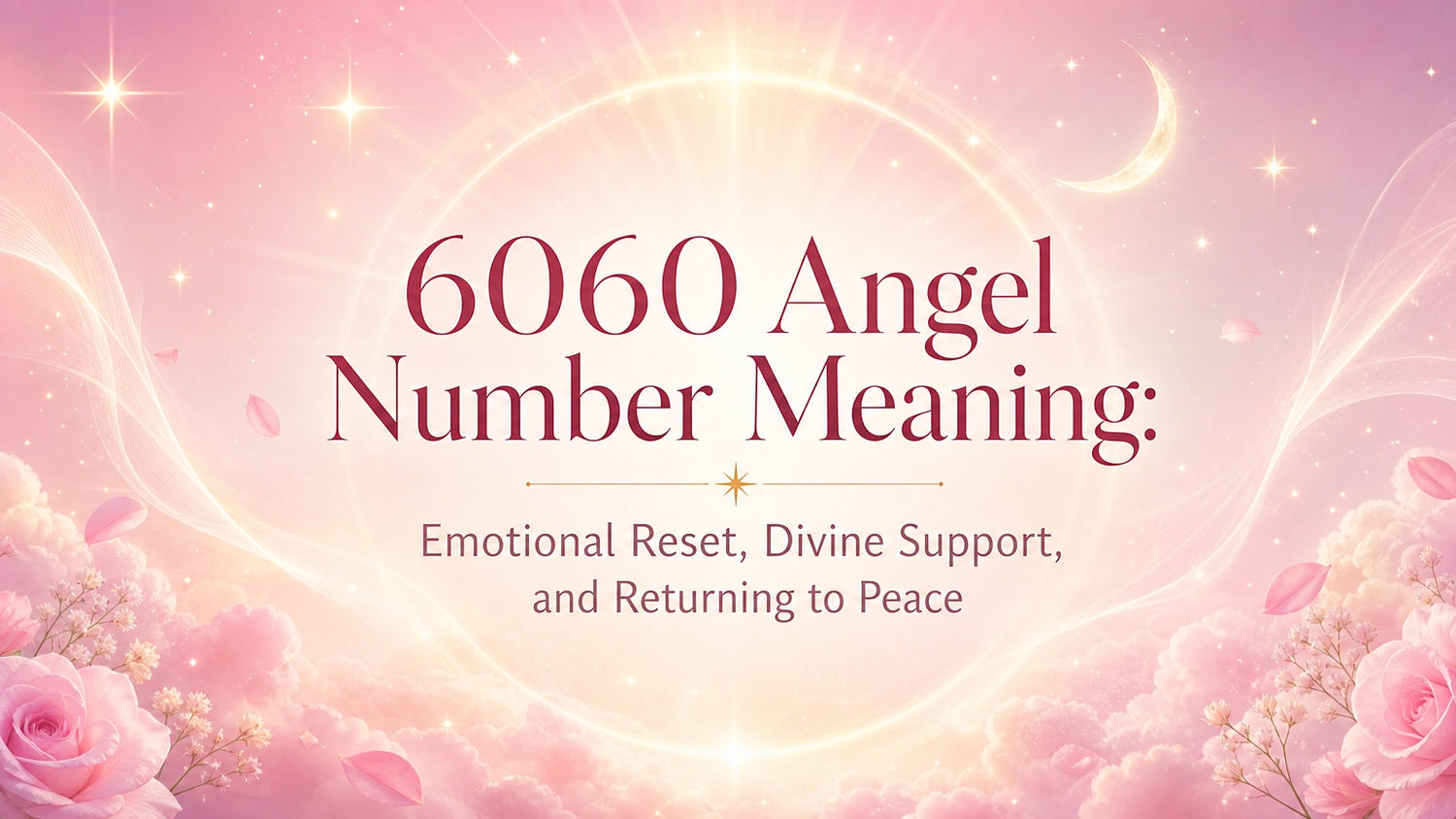 6060 Angel Number Meaning: Emotional Reset, Divine Support, and Returning to Peace