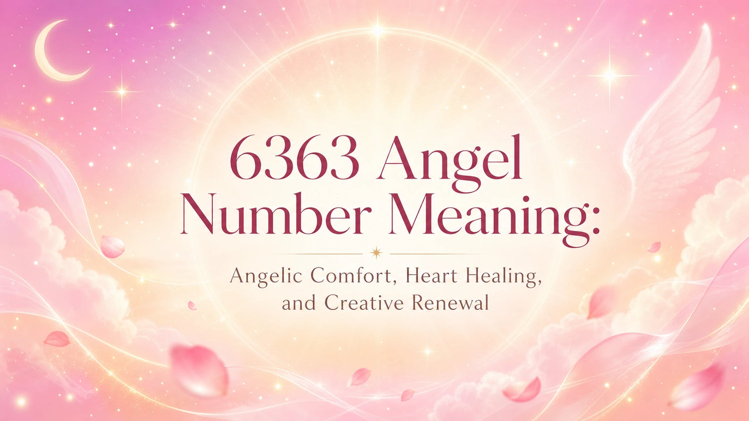 6363 Angel Number Meaning: Angelic Comfort, Heart Healing, and Creative Renewal