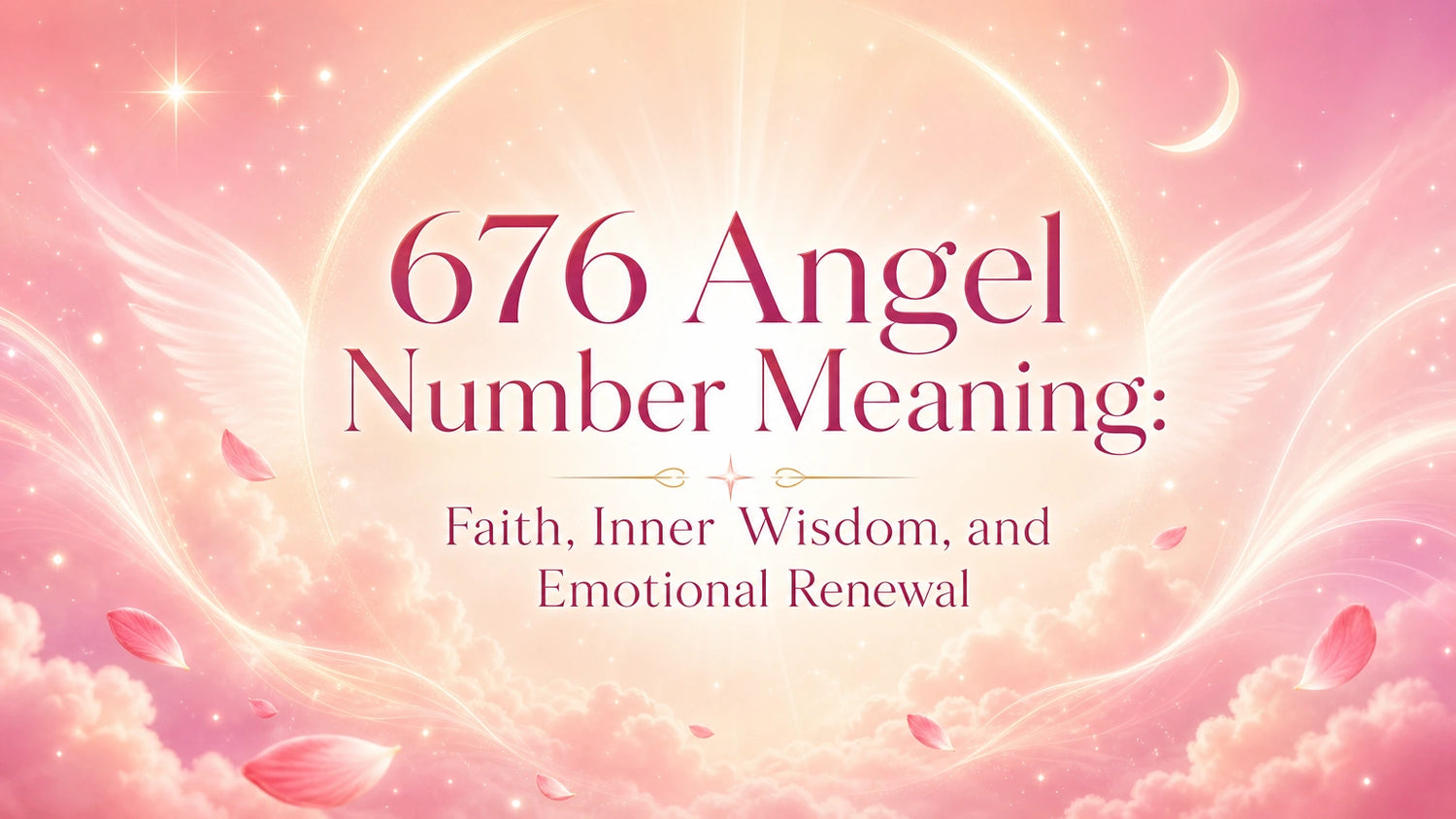 676 Angel Number Meaning: Faith, Inner Wisdom, and Emotional Renewal