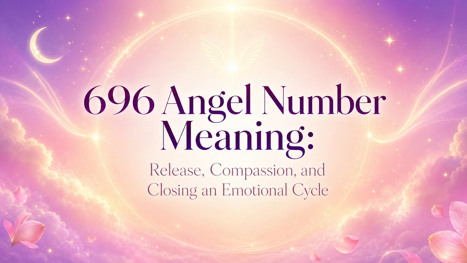 696 Angel Number Meaning: Release, Compassion, and Closing an Emotional Cycle
