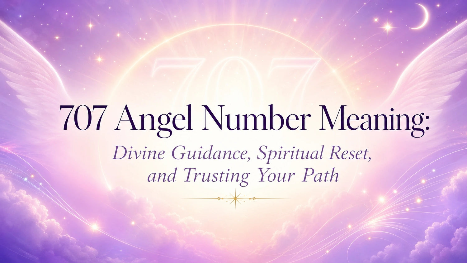 707 Angel Number Meaning: Divine Guidance, Spiritual Reset, and Trusting Your Path