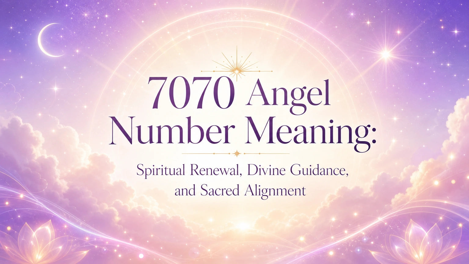 7070 Angel Number Meaning: Divine Guidance – VITA & ZAIDA