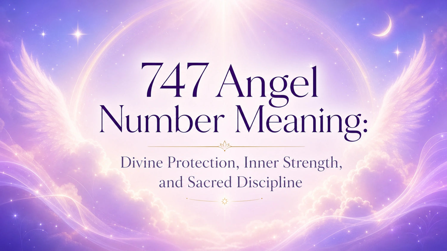 747 Angel Number Meaning: Divine Protection, Inner Strength, and Sacred Discipline