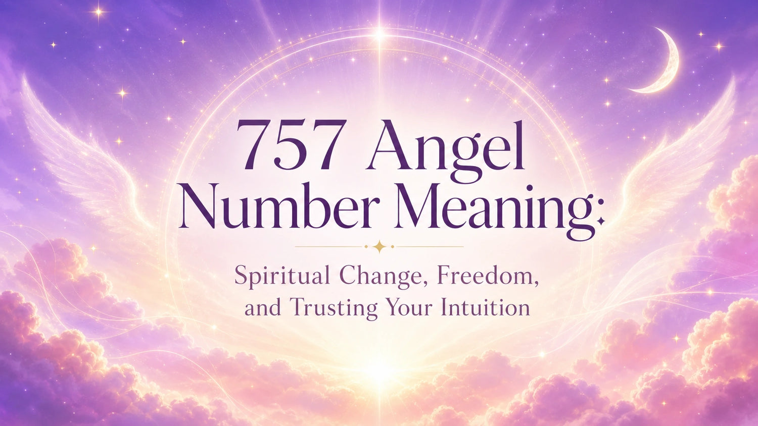 757 Angel Number Meaning: Spiritual Change, Freedom, and Trusting Your Intuition