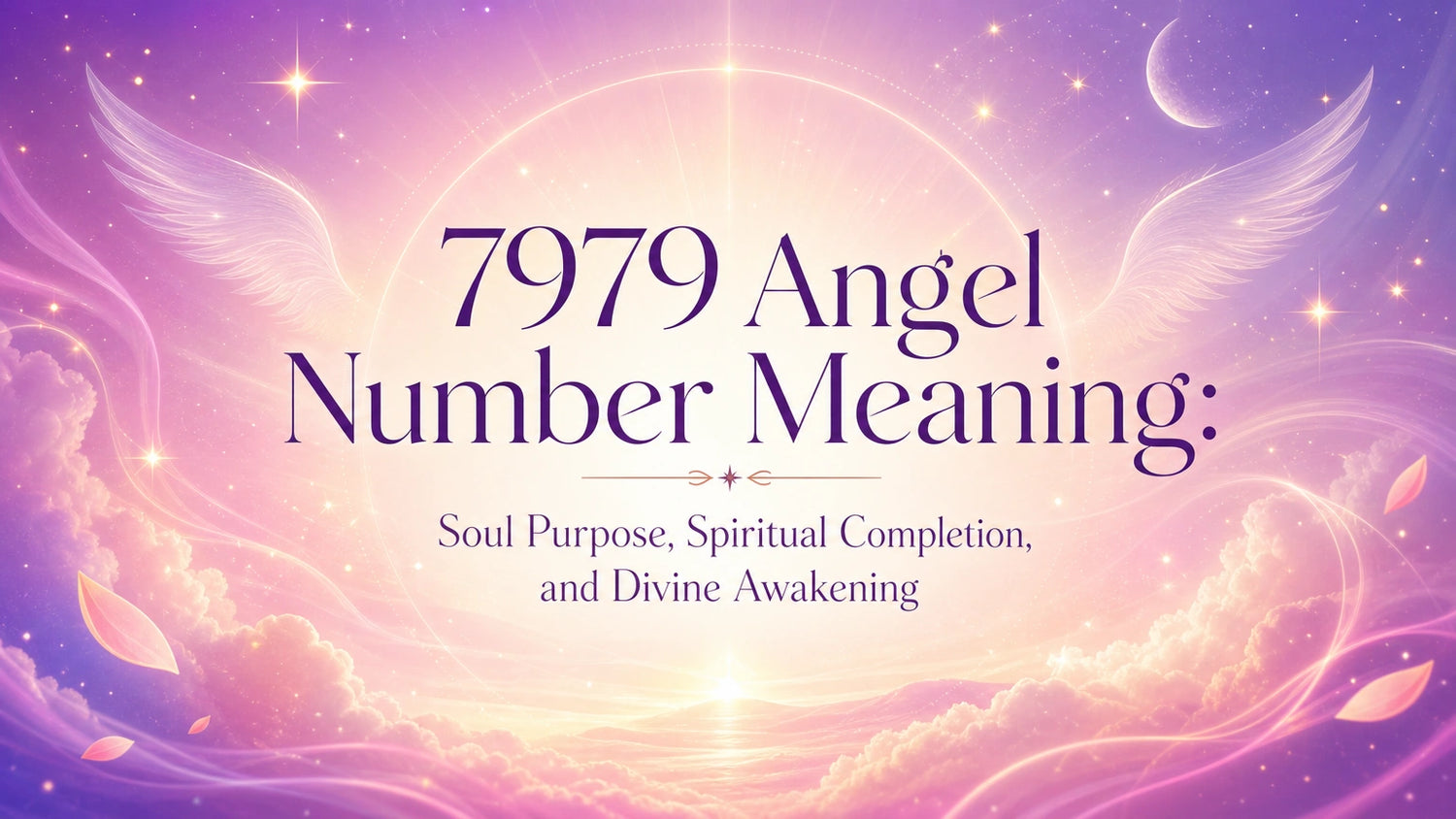7979 Angel Number Meaning: Soul Purpose, Spiritual Completion, and Divine Awakening