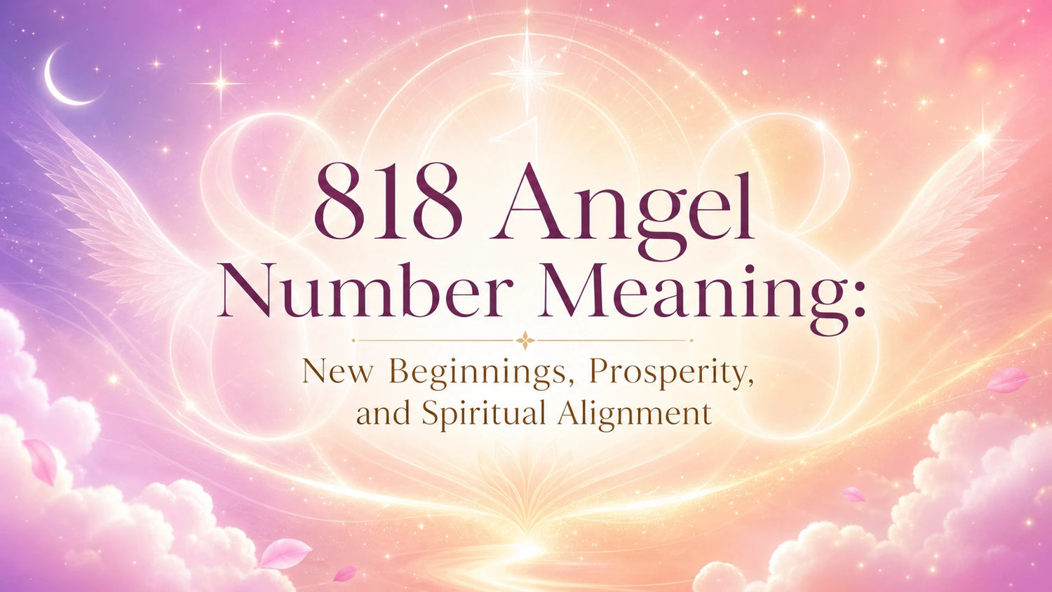 818 Angel Number Meaning: New Beginnings, Prosperity, and Spiritual Alignment