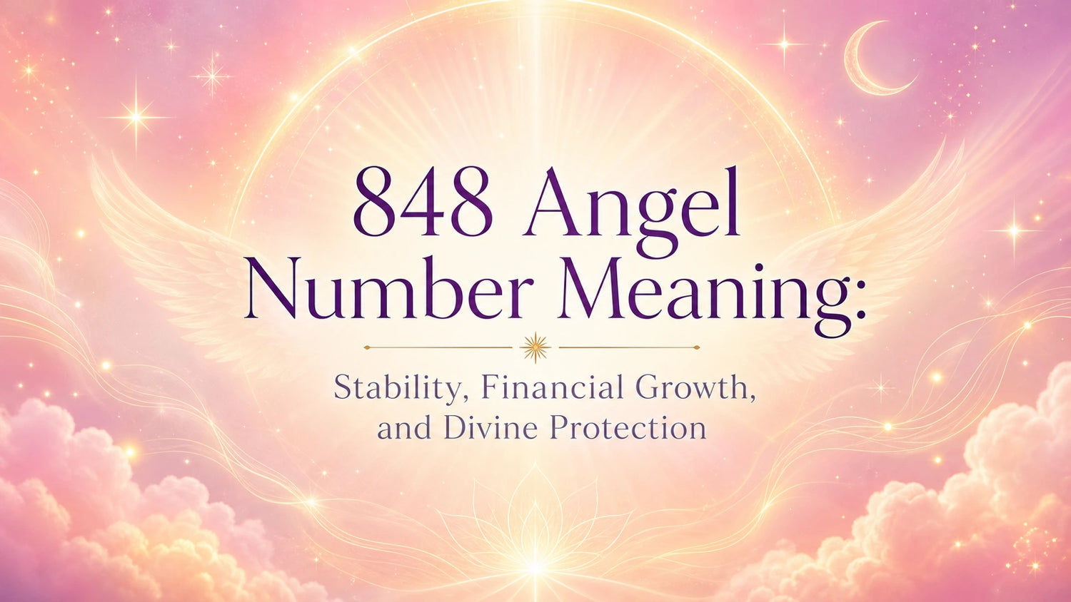 848 Angel Number Meaning: Stability, Financial Growth, and Divine Protection