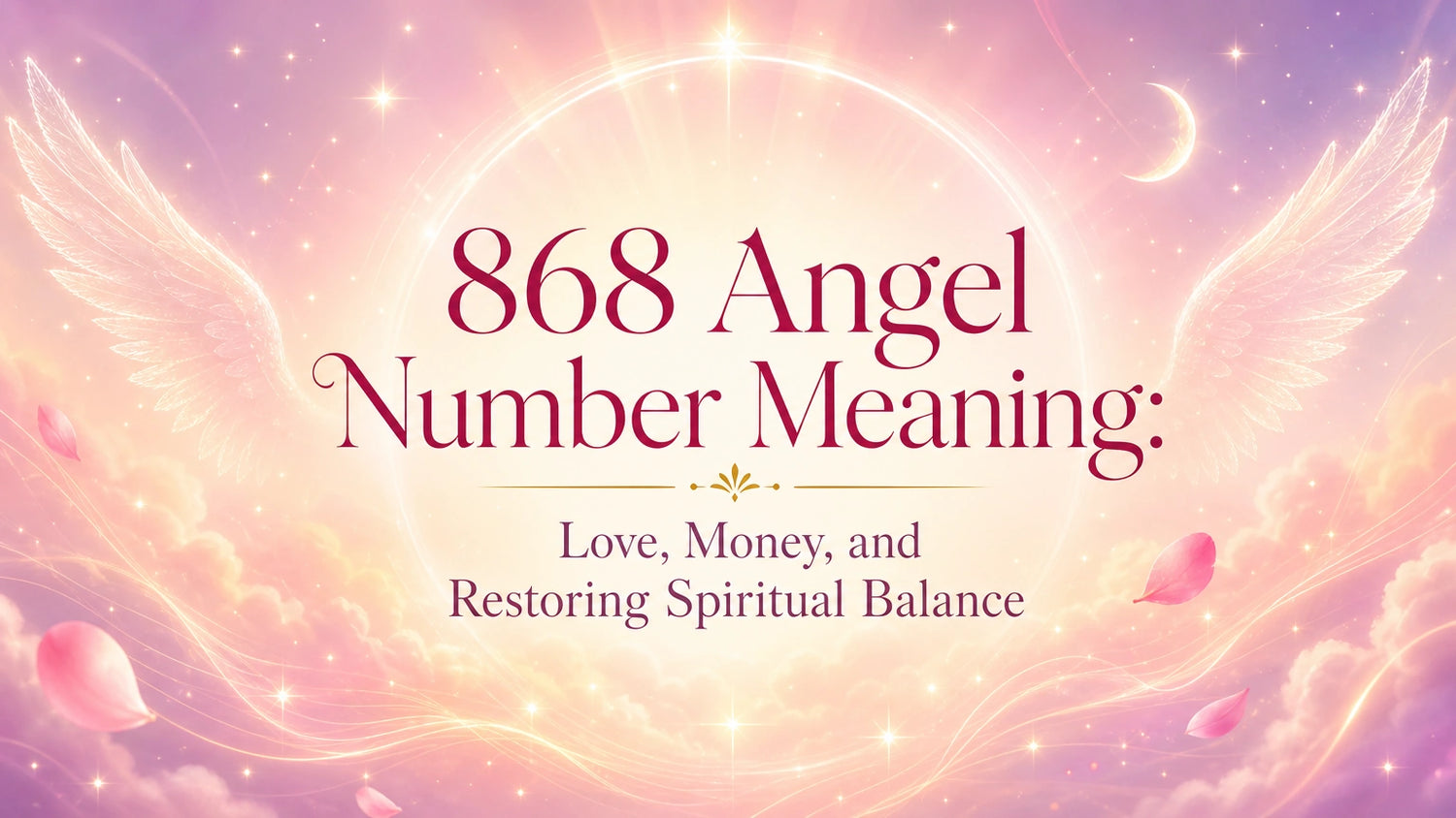 868 Angel Number Meaning: Love, Money, and Restoring Spiritual Balance