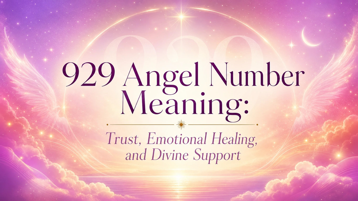 929 Angel Number Meaning: Trust, Emotional Healing, and Divine Support